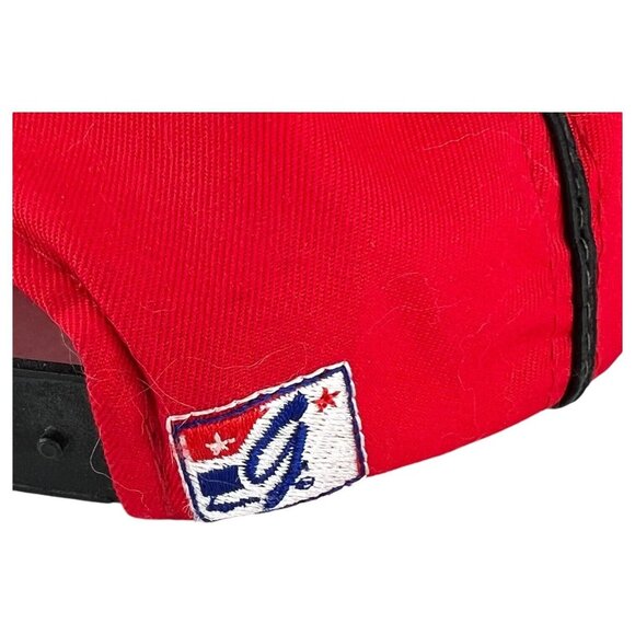 Georgia Bulldogs Snapback Hat By The Game Red And Black Cap Adjustable Vintage - Picture 5 of 9